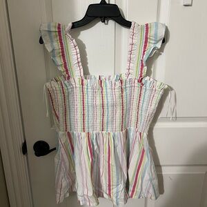 Crown & Ivy Striped Top